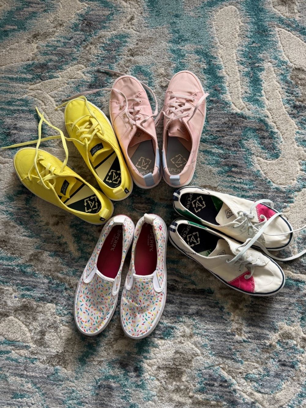 Lot of 4 Sperry Women Shoes Size 6, 6.5